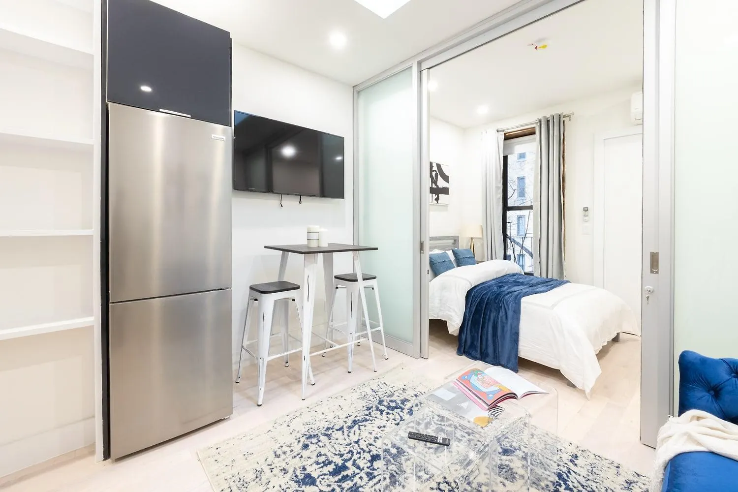 아파트 317-4C New Modern 1Br W&D Walk To Central Park 뉴욕