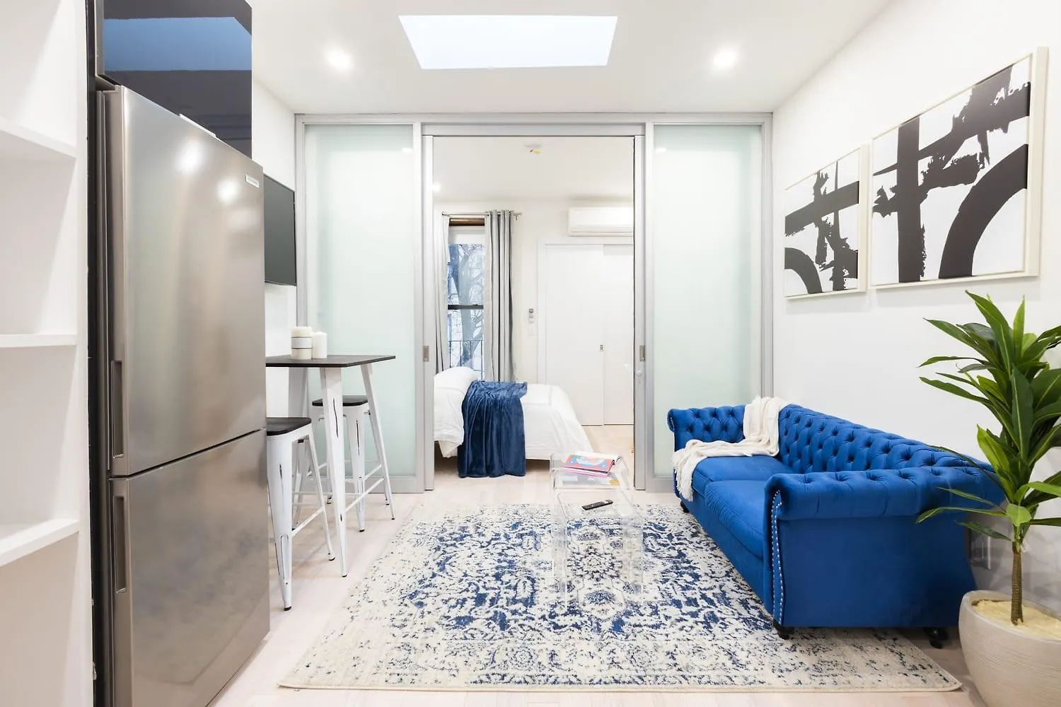 아파트 317-4C New Modern 1Br W&D Walk To Central Park 뉴욕